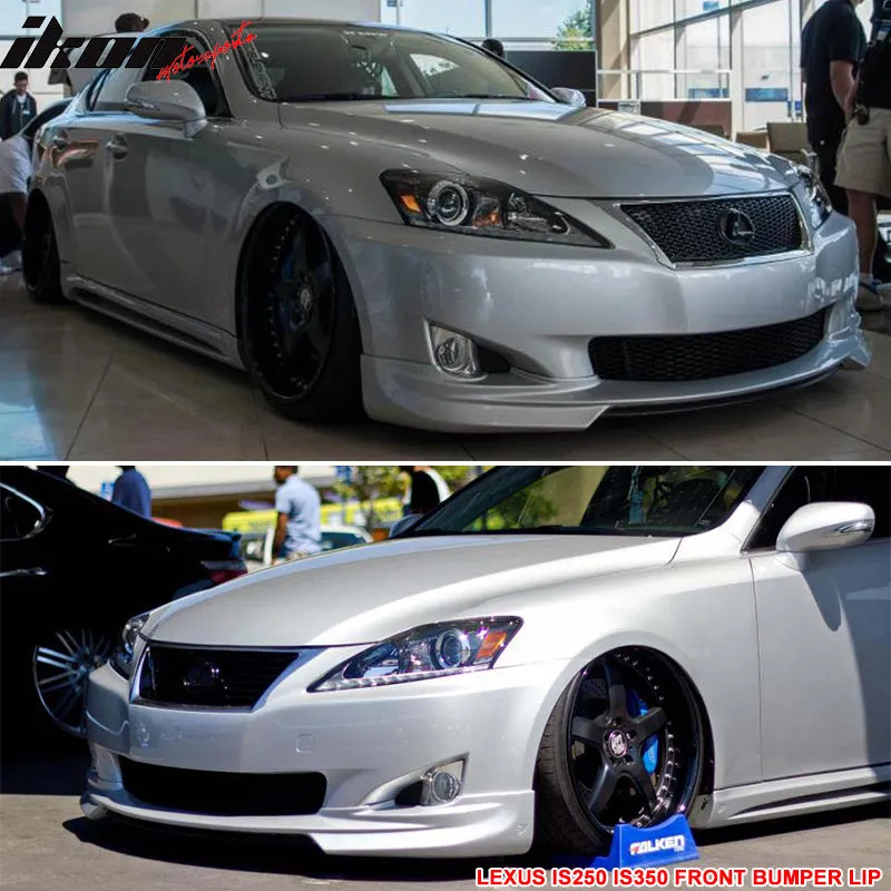 2009-2010 Lexus IS250 IS350 IK Style Front Bumper Lip Spoiler PU