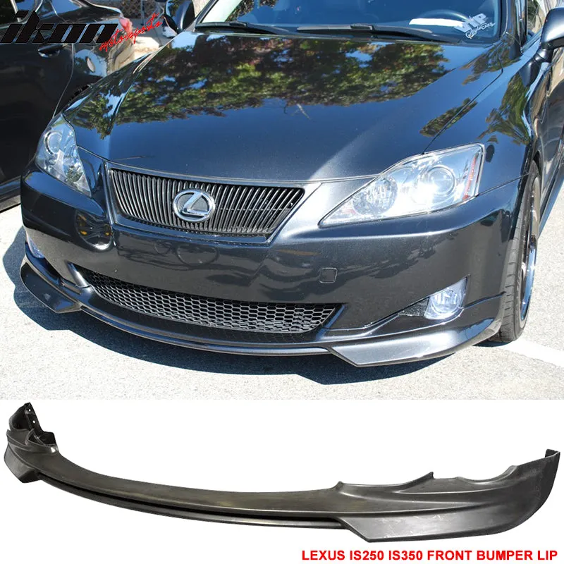 2009-2010 Lexus IS250 IS350 IK Style Front Bumper Lip Spoiler PU