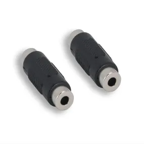 3.5mm Stereo Female to 3.5mm Stereo Female Coupler - Pack of 10PCS