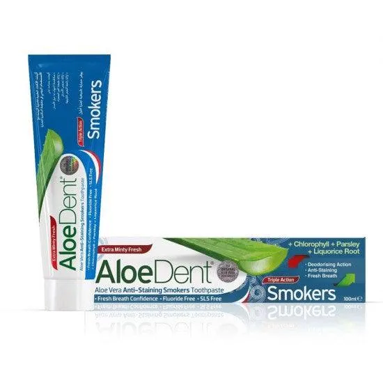 Aloedent Toothpaste Against Smoking Stains - 100 Ml