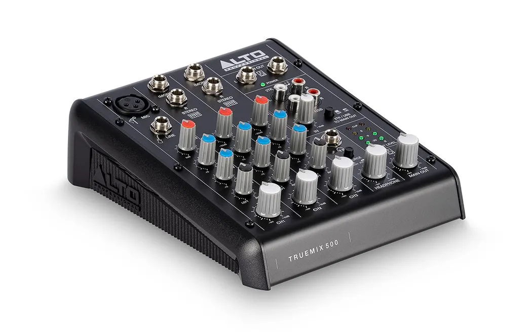 Alto TRUEMIX500XUS 5-Channel Analog Mixer w/USB