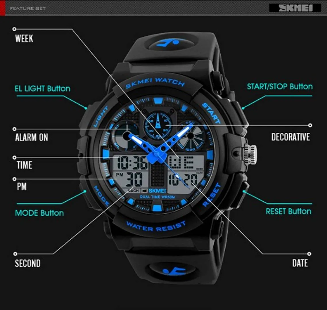 Analog and Digital Watches For Men