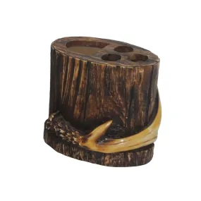 Antler Toothbrush Holder