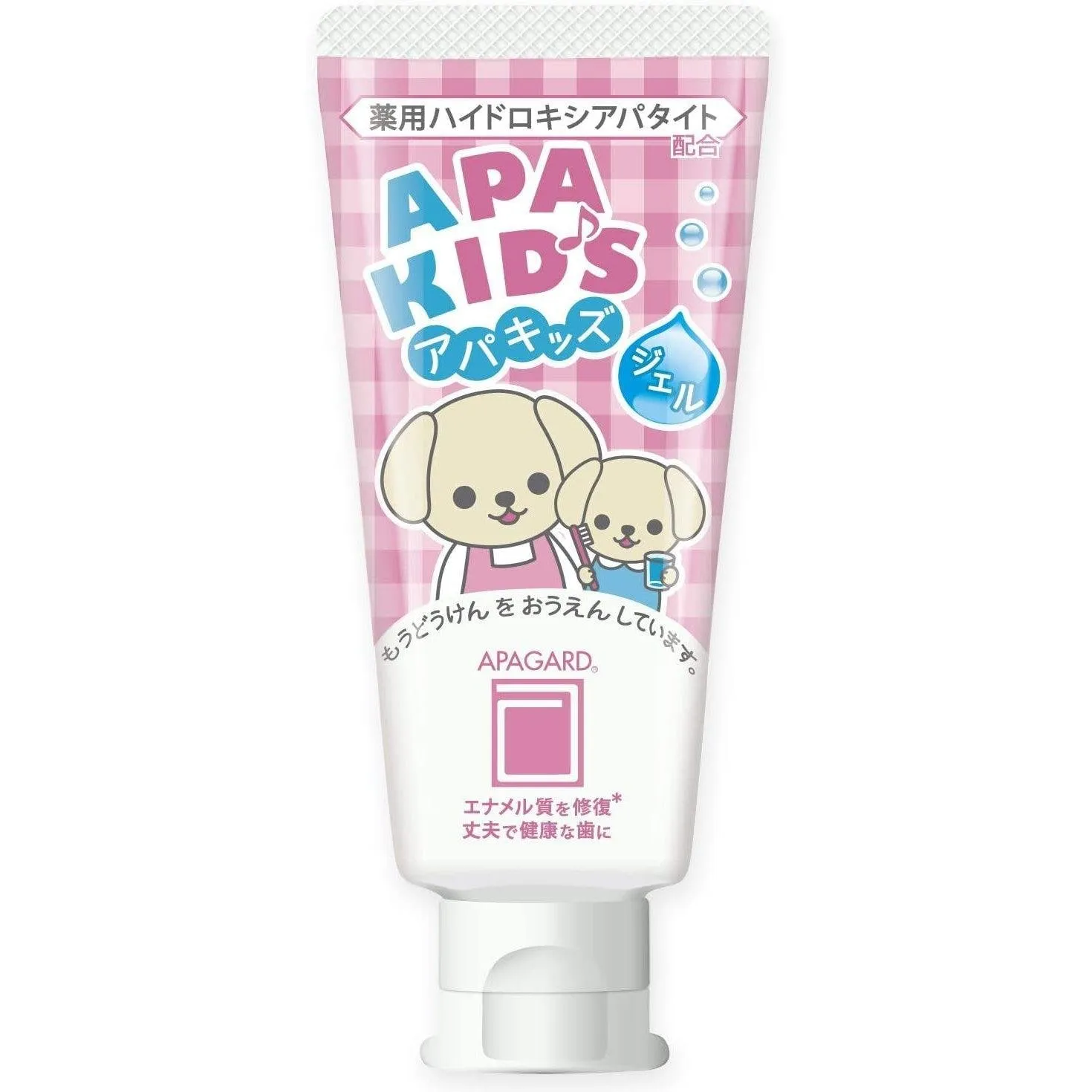 Apagard Apakid's Kids Toothpaste Strawberry Flavor 60g