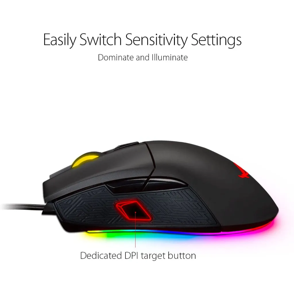 ASUS ROG Gladius II Aura RGB Gaming Mouse