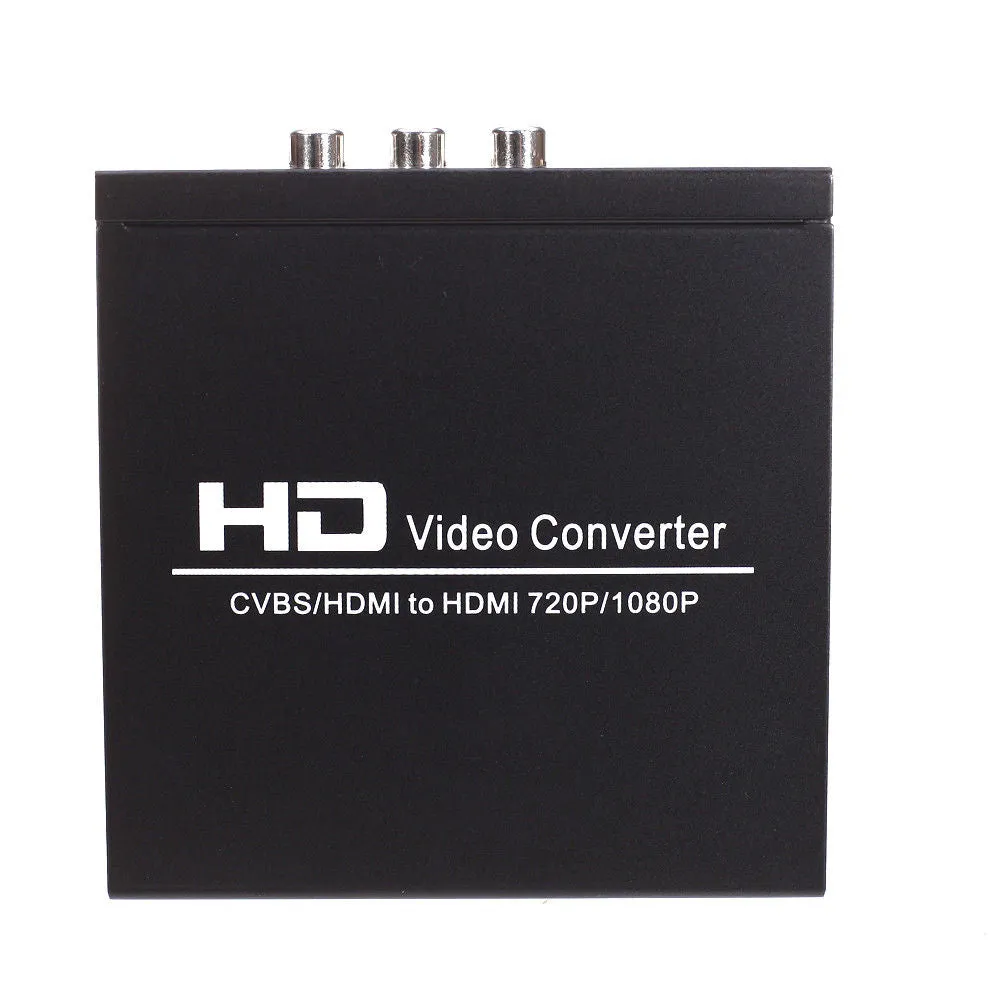 AV / CVBS   HDMI to HDMI 720P / 1080P HD Video Converter - Dual Voltage