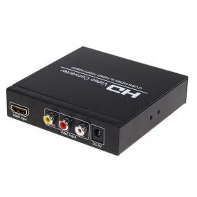 AV / CVBS   HDMI to HDMI 720P / 1080P HD Video Converter - Dual Voltage