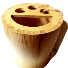 Bamboo Toothbrush Holder