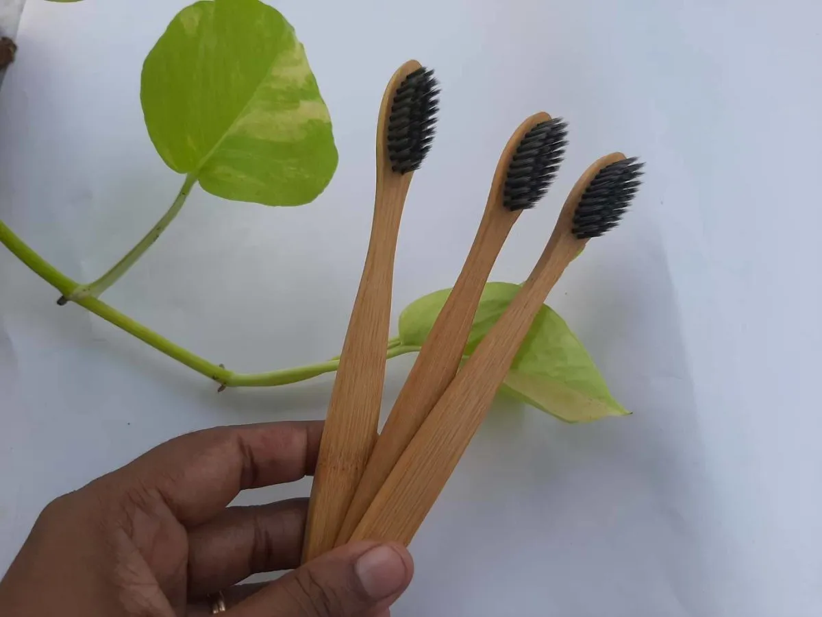 Bamboo Toothbrush - Pack of 6