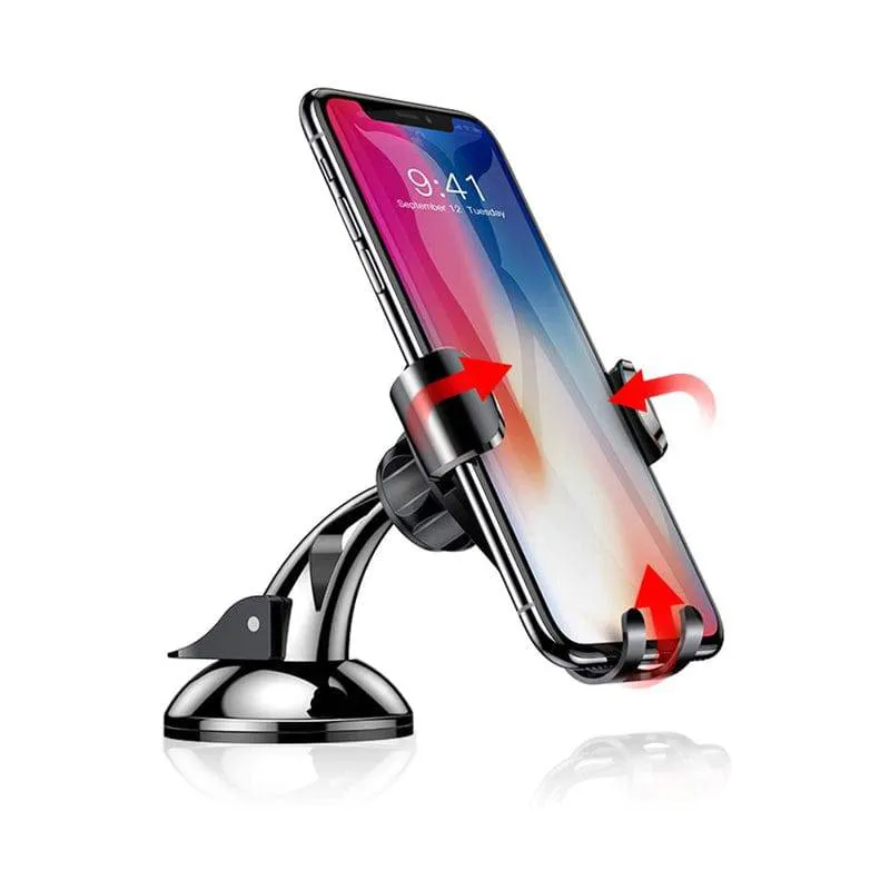 Baseus Osculum Type Gravity Car Mount Holder - Car Mounts / Red