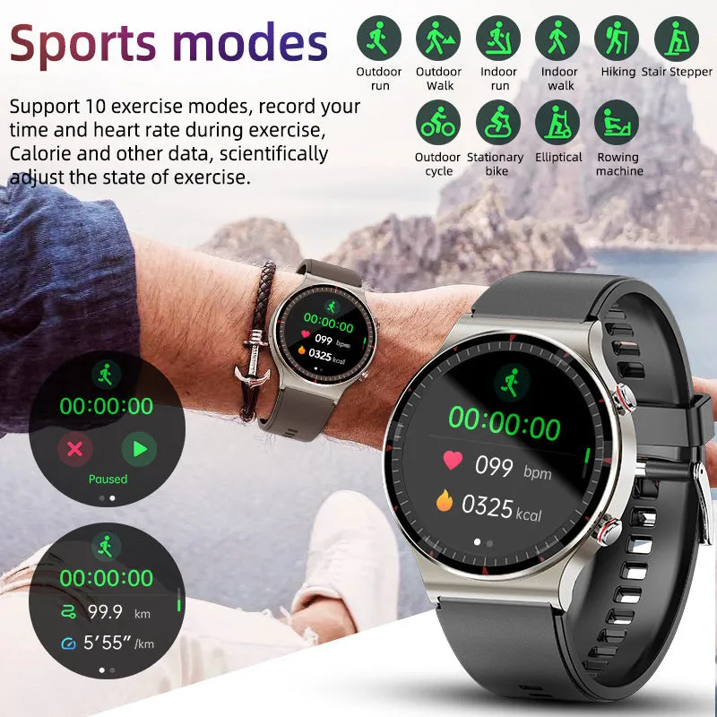 BEARSCOME PRO 1 ECG/EKG Blood Pressure Heart rate Health Monitoring Smart Watch