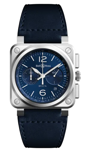 Bell & Ross Instruments BR 03-94 BLUE STEEL Men's Watch