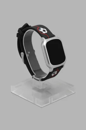 Black Football Digital Watch