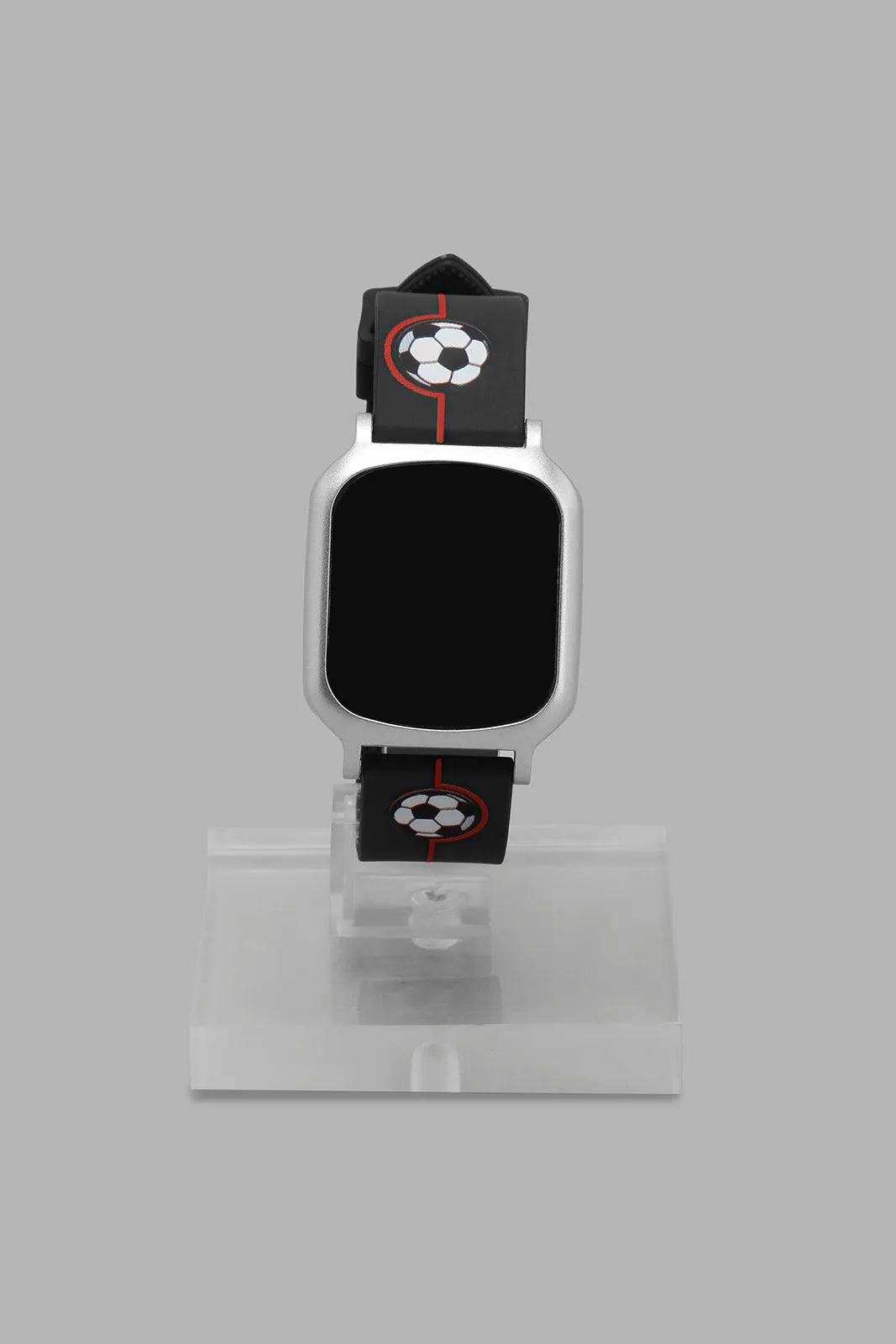 Black Football Digital Watch