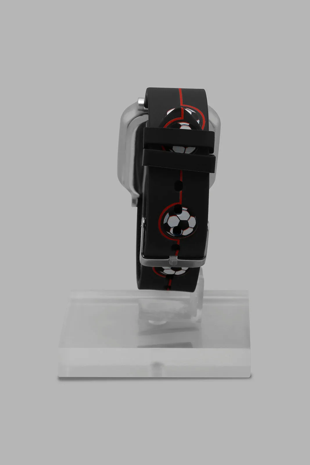 Black Football Digital Watch