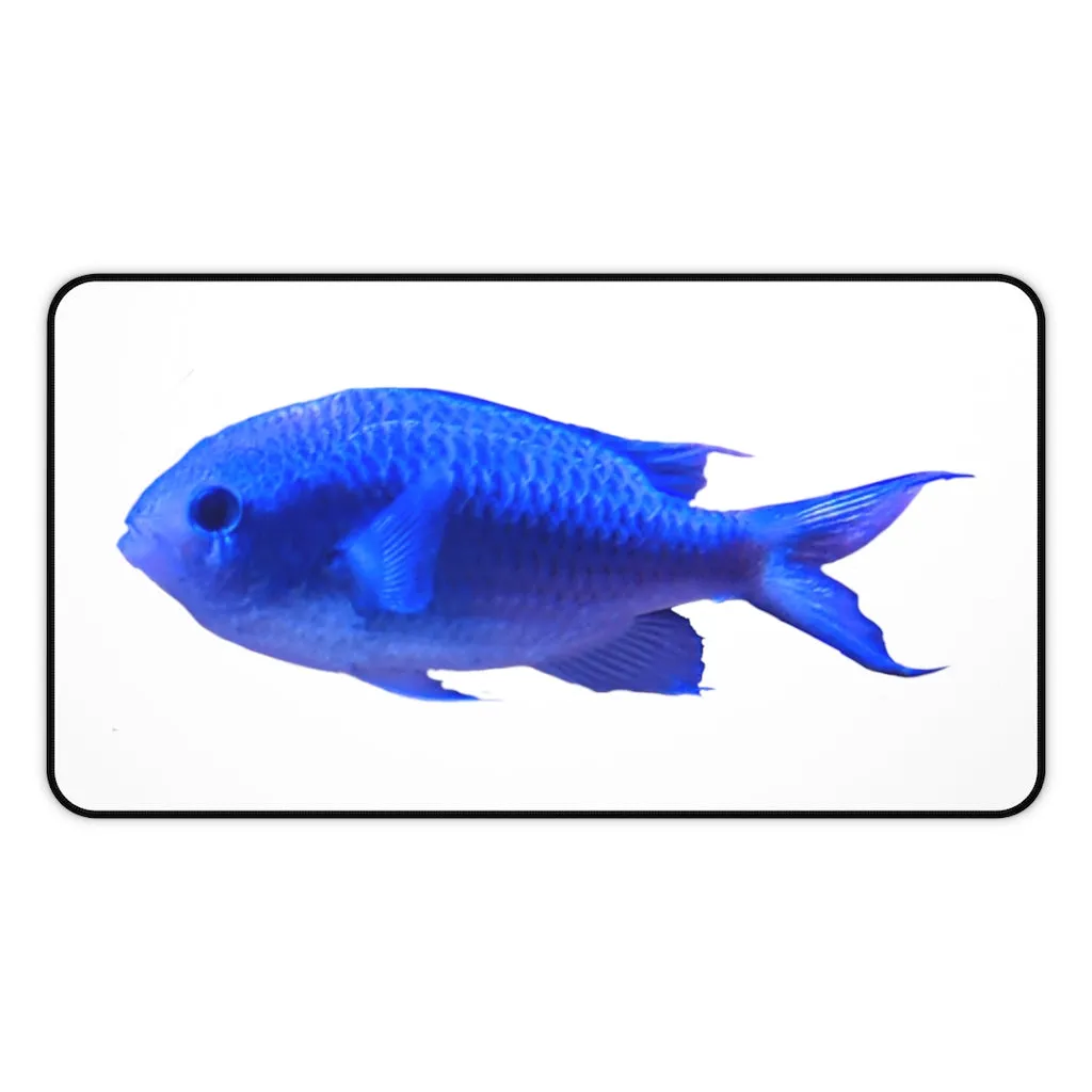 Blue Fish Desk Mat