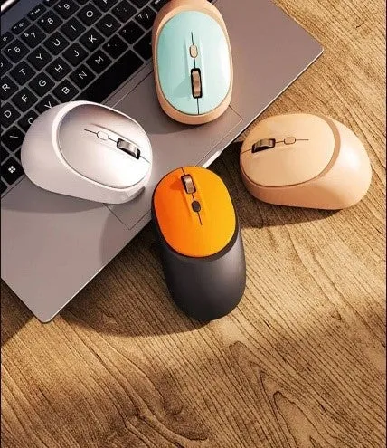 Bluetooth & Wireless 2.4ghz Silent Wireless Mouse Pc Laptop Tv Mac Compatible