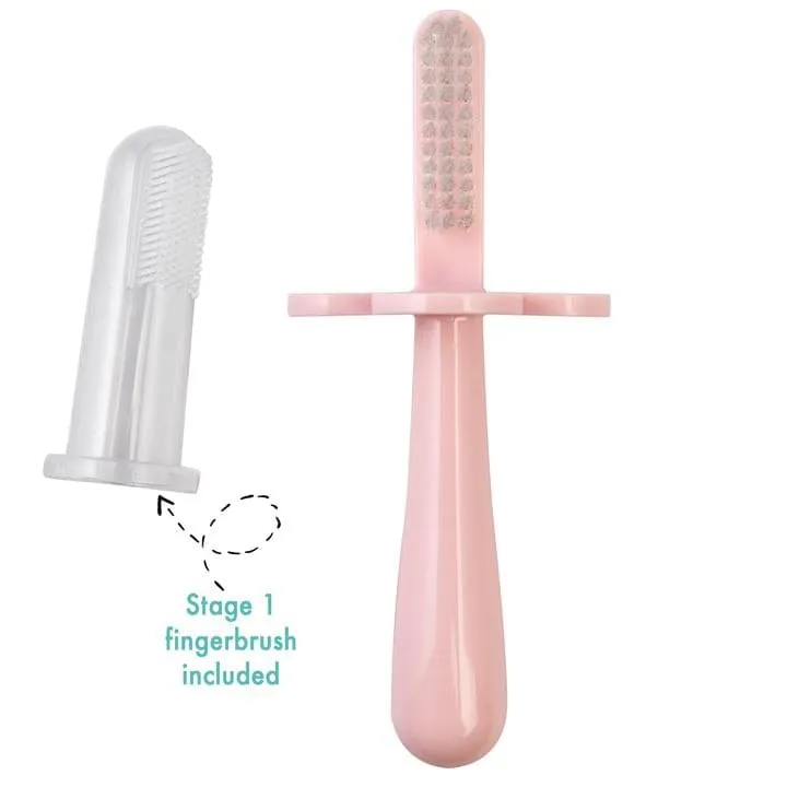 Blush Grabease Double Sided Toothbrush