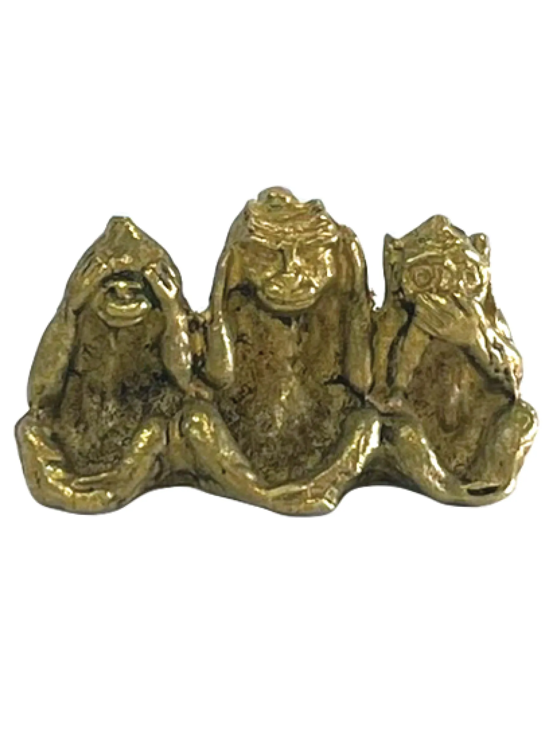 Brass Spirit Animal Mini Statues- Elephant