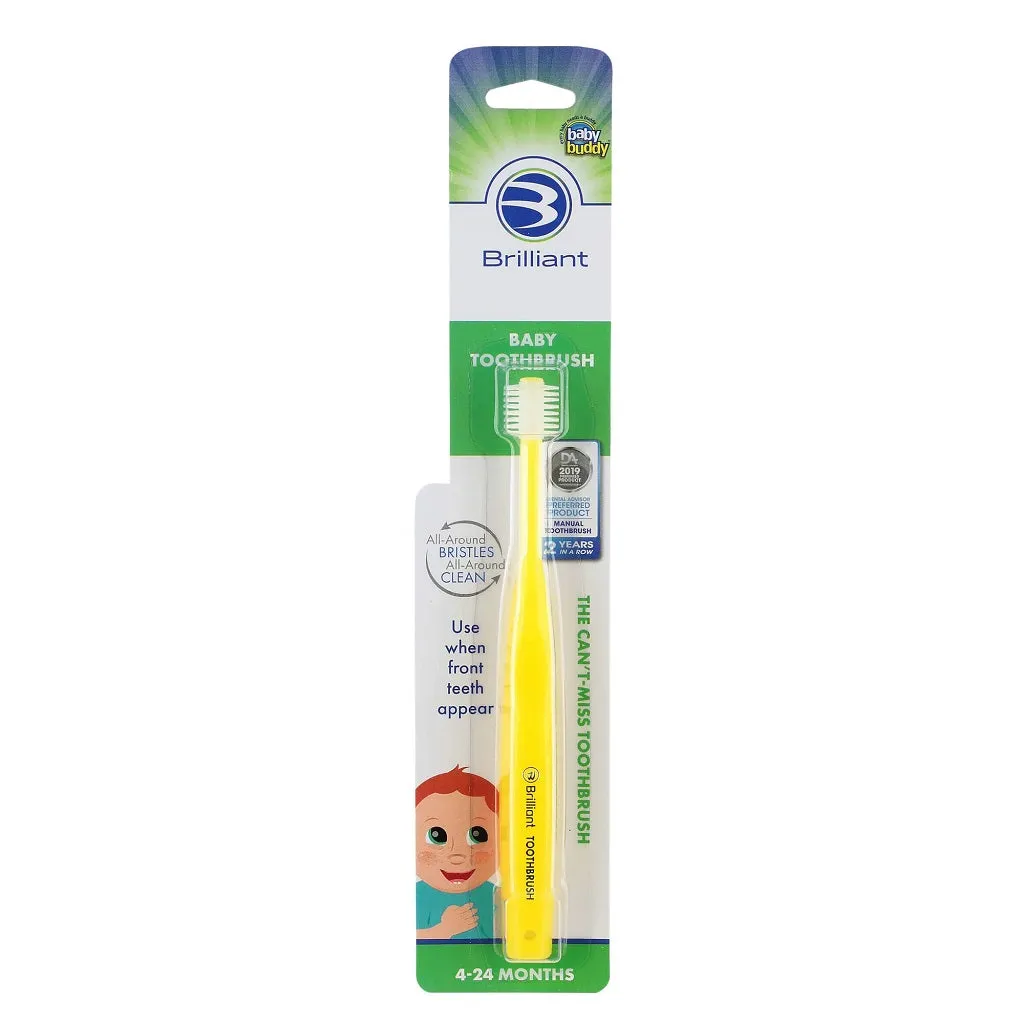 Brilliant Baby Toothbrush 4m 