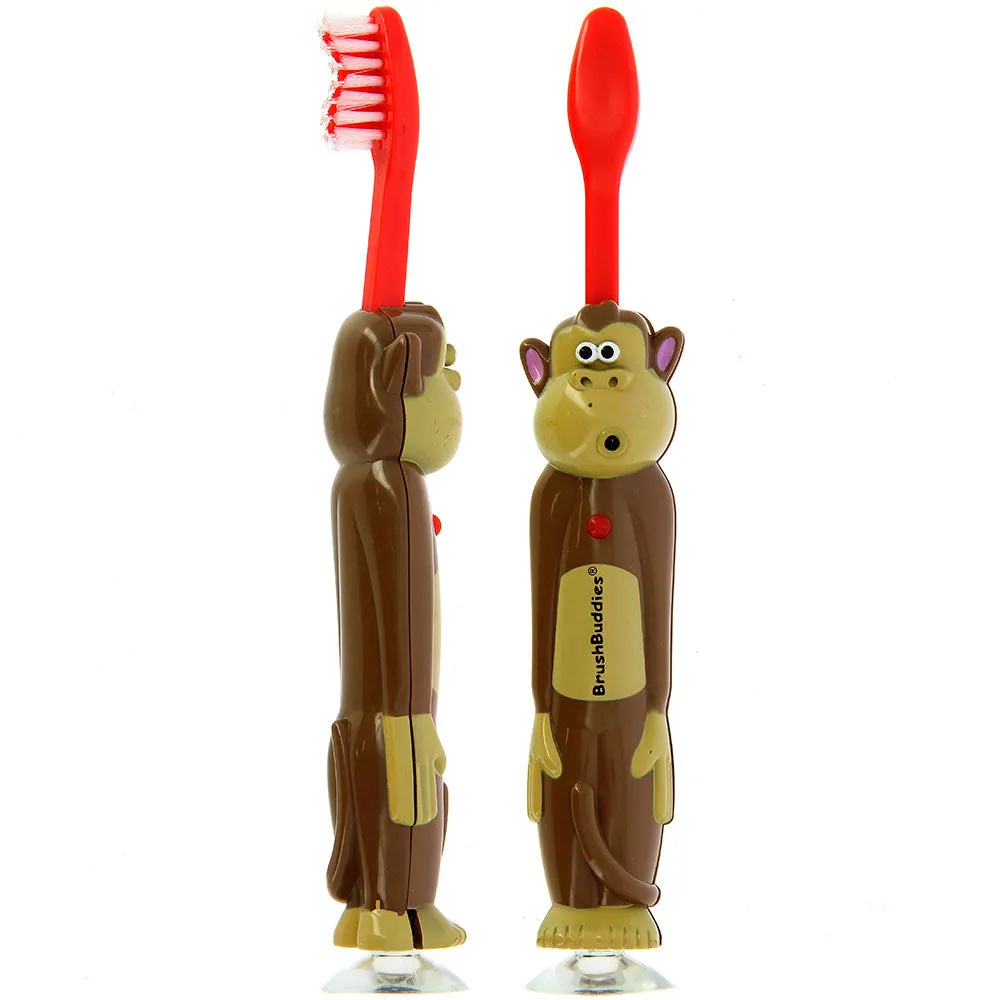 Brush Buddies Talkin' Toothbrush - Swingin Sammy (Monkey) -Red