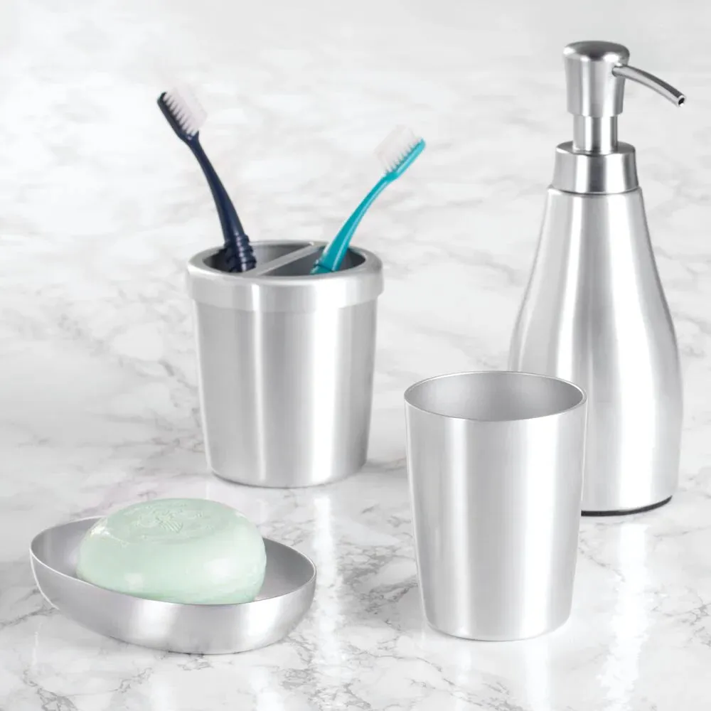 Brushed Alumina Toothbrush Holder