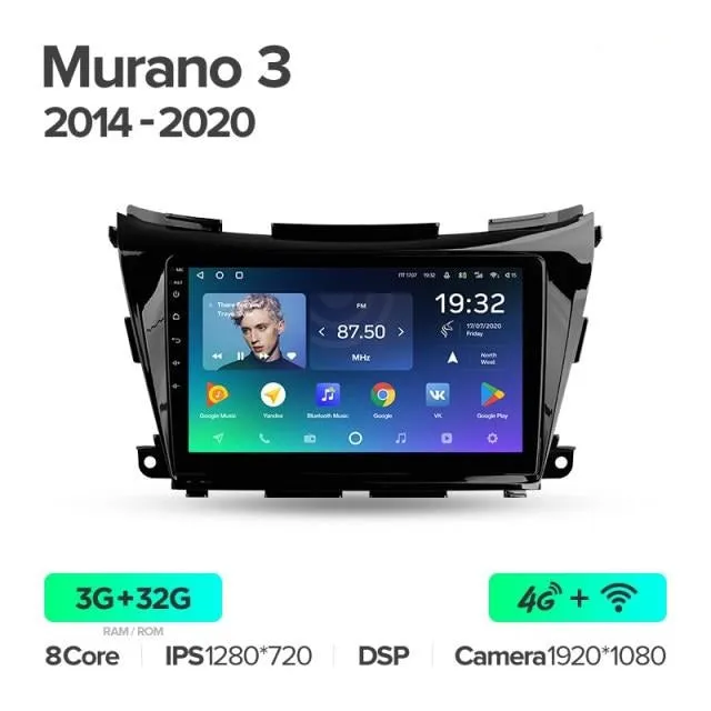 Car Dealz Premium Advanced 4G Data Model 10.2" Android 12.0 For Nissan Murano 3 Z52 2014 - 2020