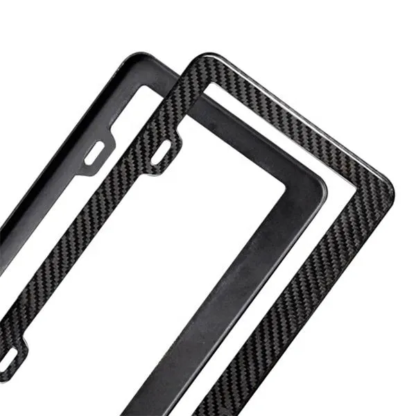 Carbon Fiber License Plate Frame