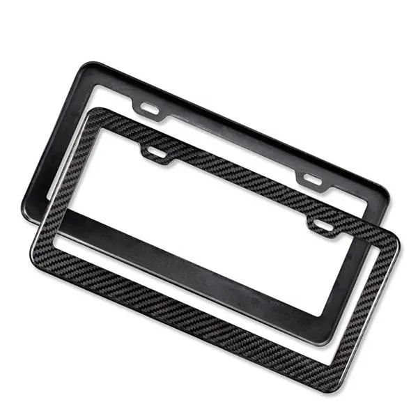 Carbon Fiber License Plate Frame