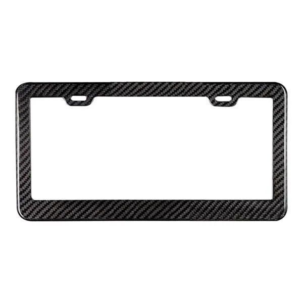 Carbon Fiber License Plate Frame