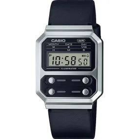 Casio A100WEL-1A Mono Tone Digital Watch