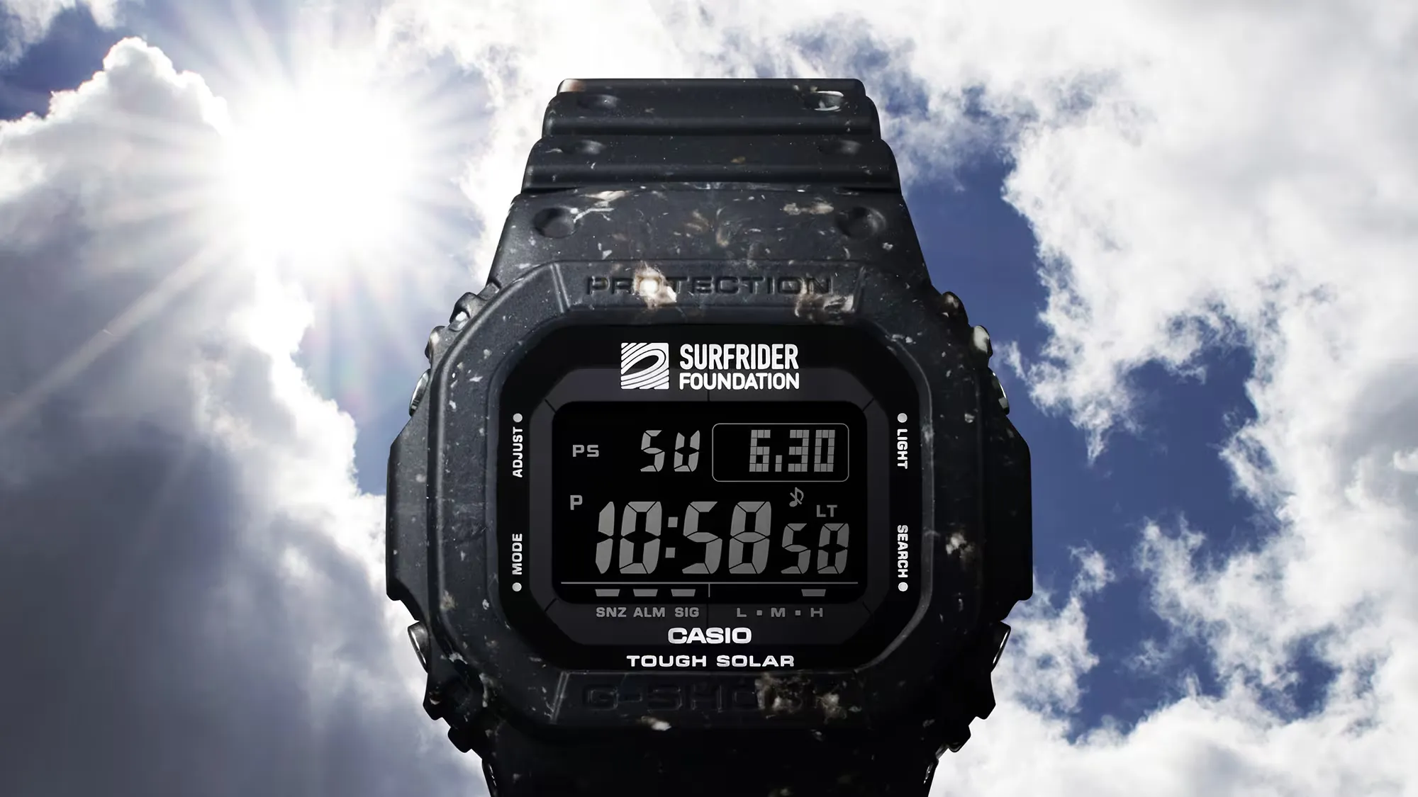 Casio G-Shock G5600SRF-1 Surf Rider Foundation Tough Solar