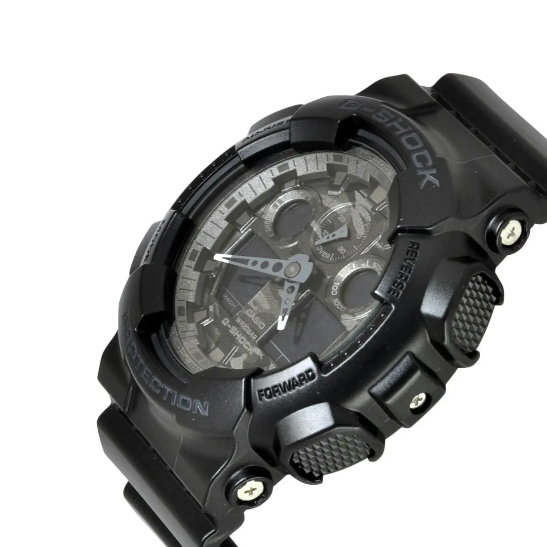 Casio G-SHOCK GA-100 Series Analog-digital Watch GA-100CF-1ADR