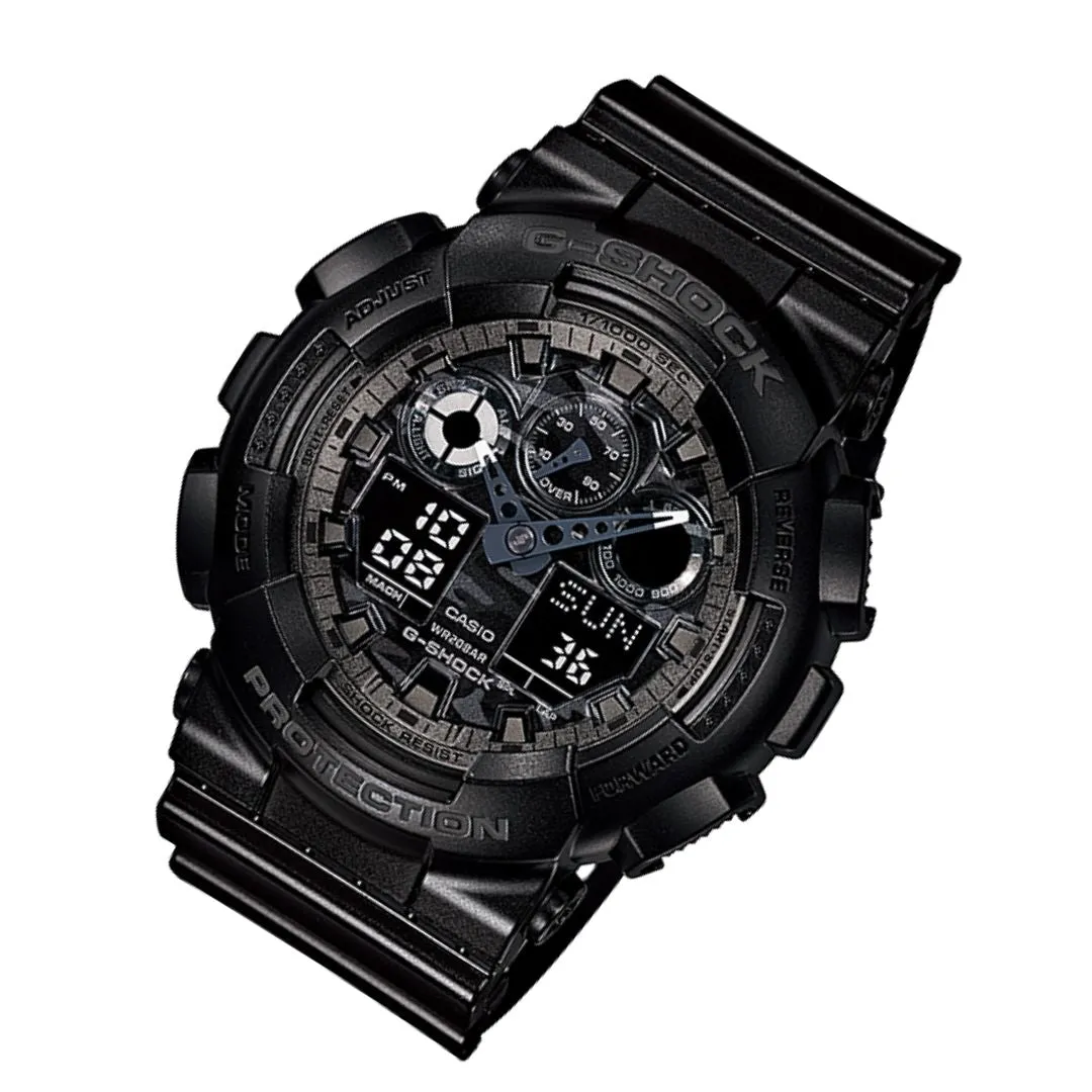 Casio G-SHOCK GA-100 Series Analog-digital Watch GA-100CF-1ADR