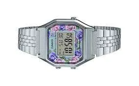 Casio LA680WA-2CDF Silver Stainless Watch for Women