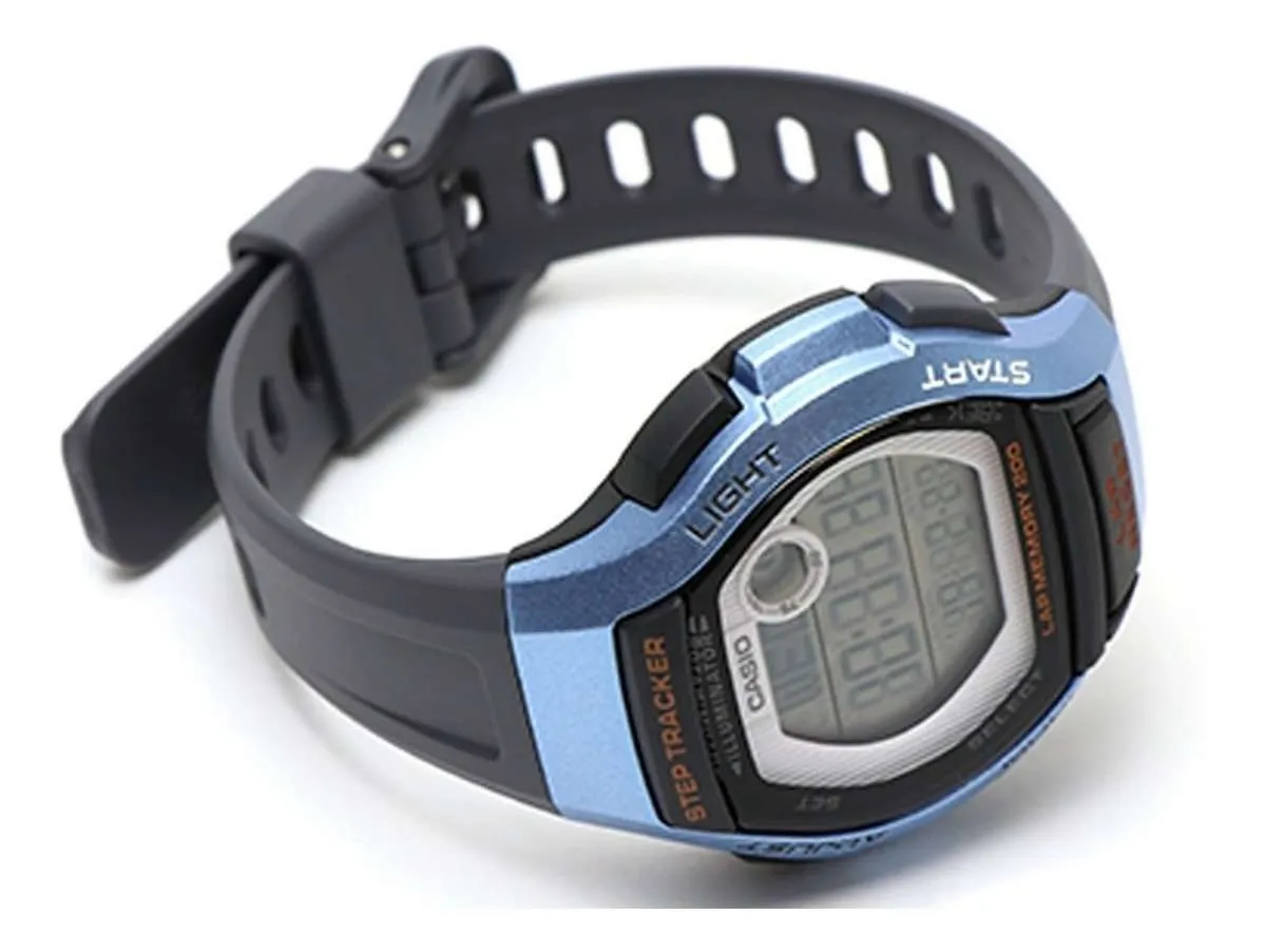 Casio LWS-2000H-2A Blue Resin Unisex Watch