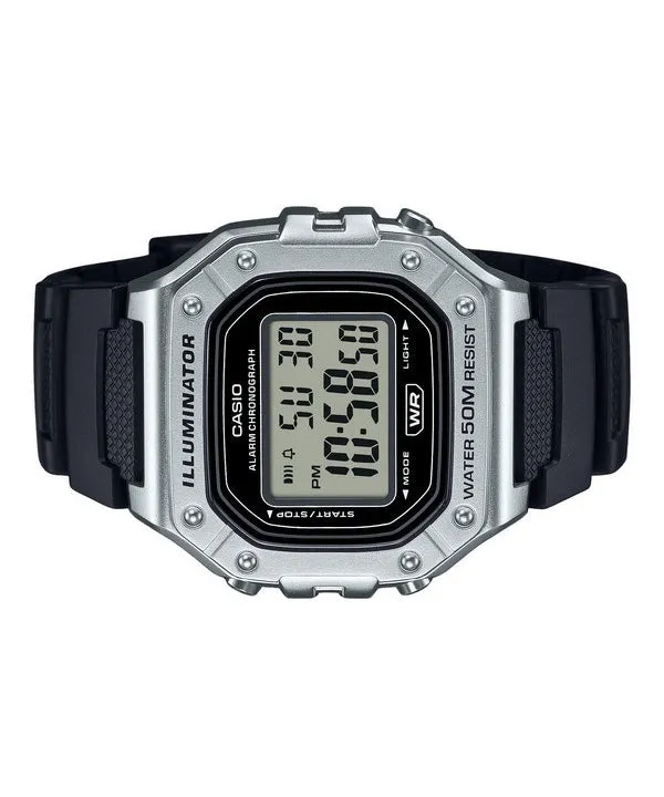 Casio Standard Digital Resin Strap Quartz W-218HM-7AV Men's Watch