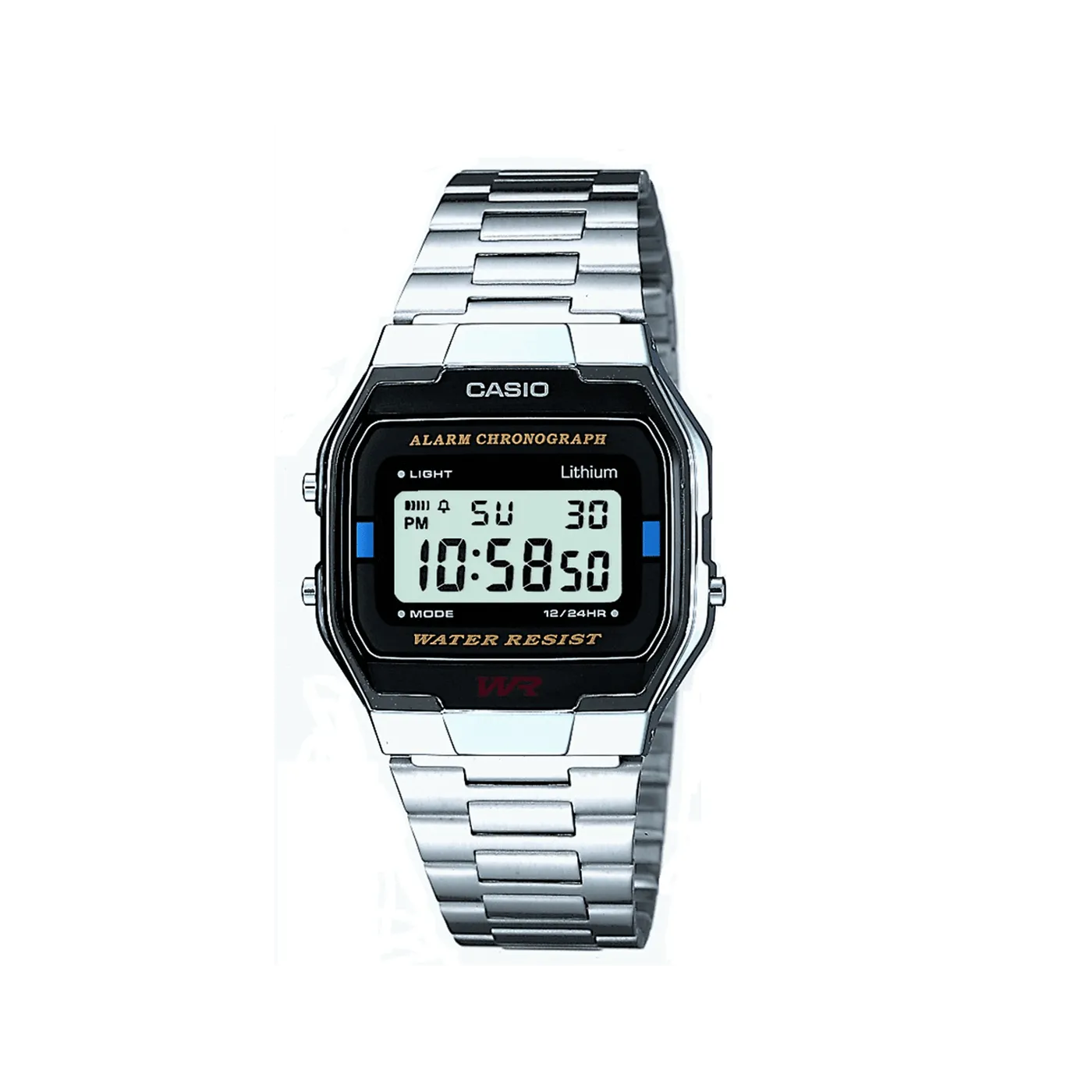 Casio Vintage Silver Digital Watch