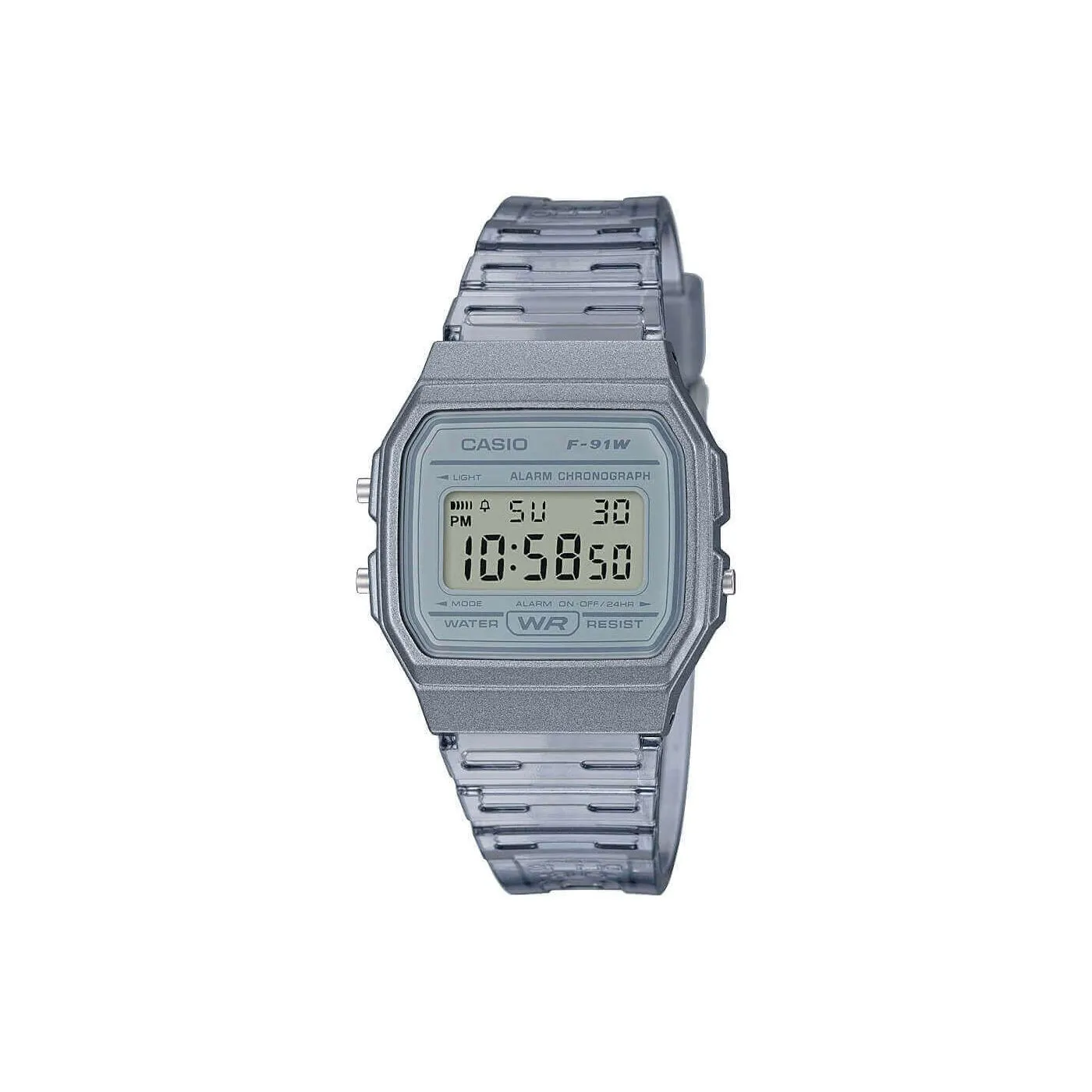 Casio Vintage Skeleton Grey Digital Watch