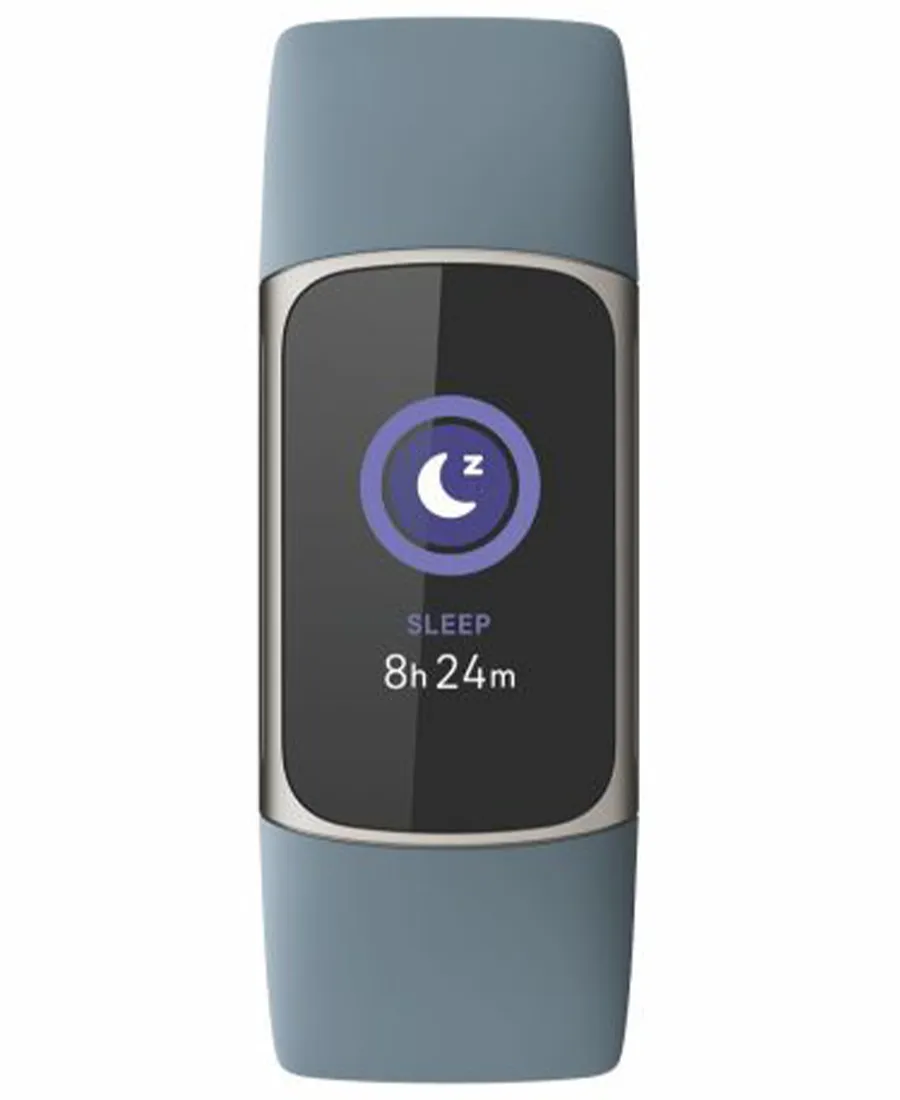 Charge 5 Health & Fitness Smart Watch | Steel Blue & Platinum