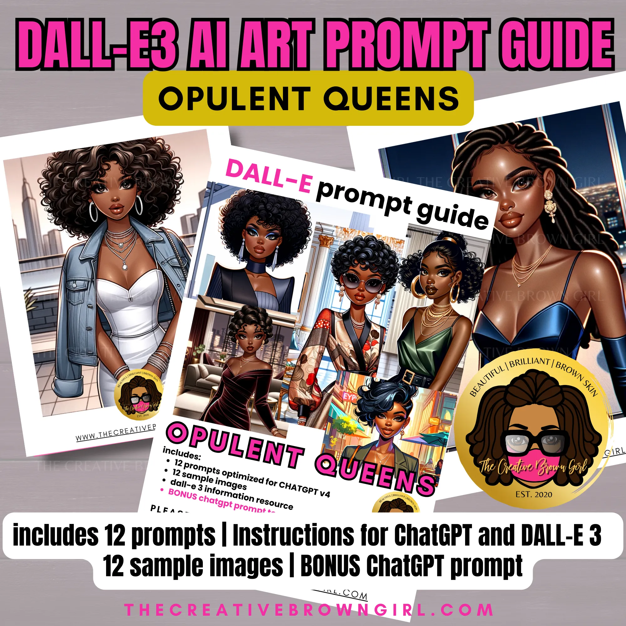 ChatGPT   DALL-E Prompt Guide - OPULENT QUEENS