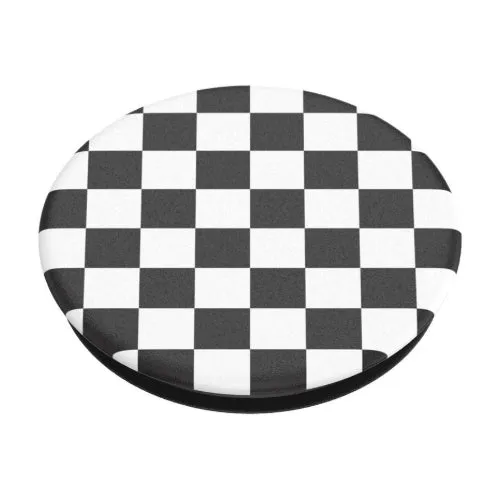 Checker Black: PopSockets - PopGrip