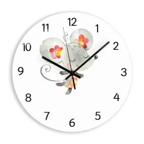 Child Wall Clock Dancing Mouse