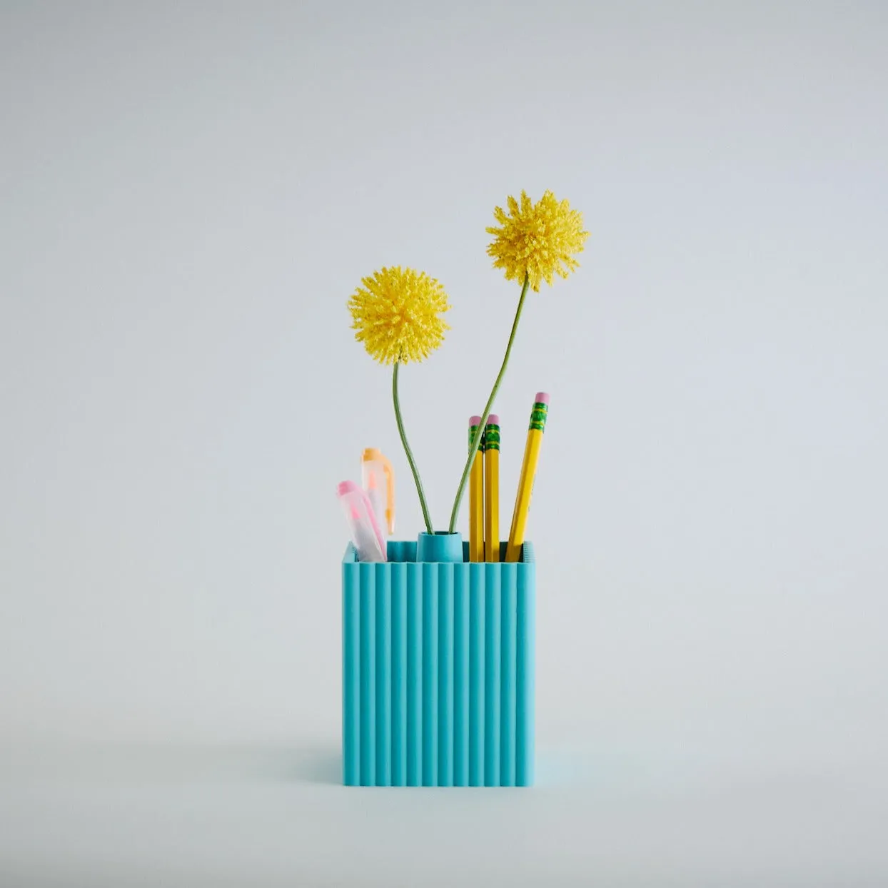 Chloe Pen Holder with Mini Vase