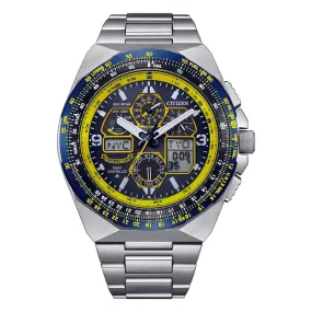 Citizen Blue Angels Blue and Silver Men's Watch JY8125-54L