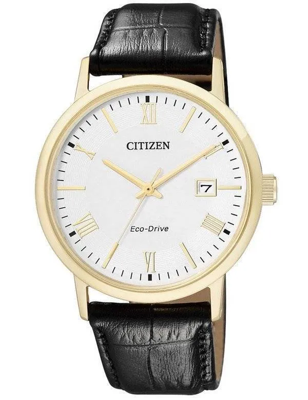 Citizen Eco-Drive Leather Strap Men's Watch BM6772-05A