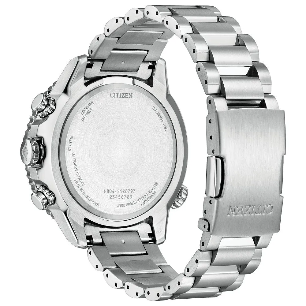 CITIZEN Eco-Drive Promaster Eco Navihawk Mens Stainless Steel