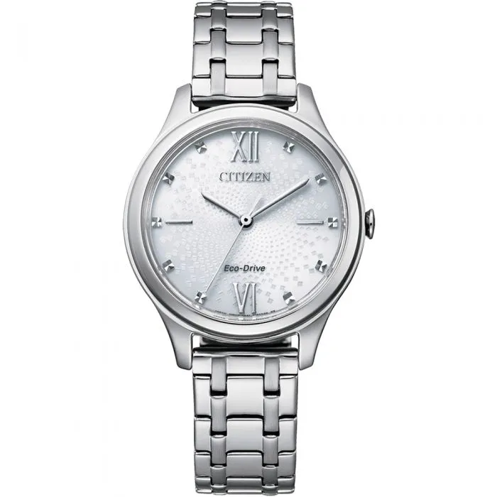 Citizen Eco-Drive Silver EM0500-73A Womens Watch