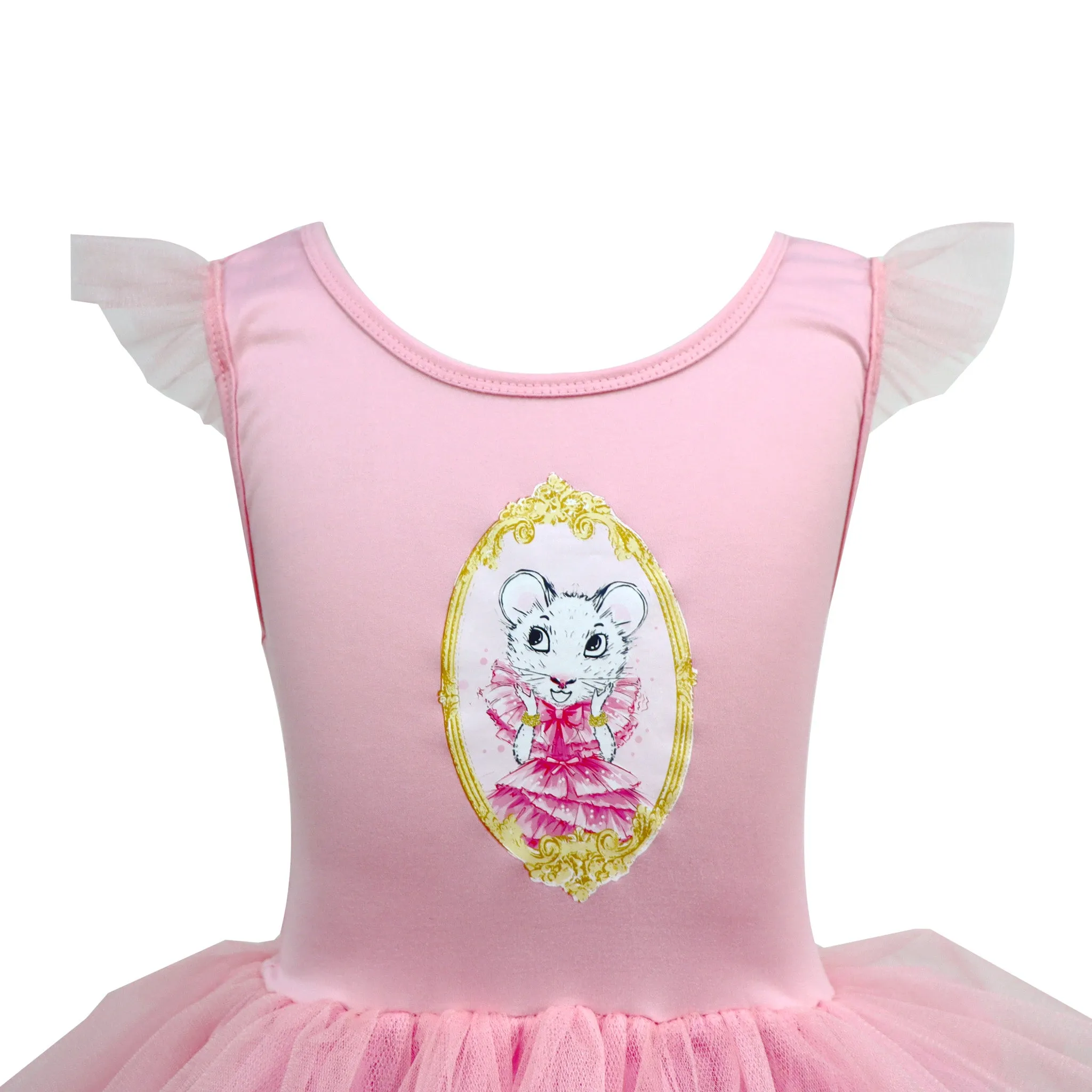 Claris: The Chicest Mouse In Paris™ Fashion Tulle Dress in Pink