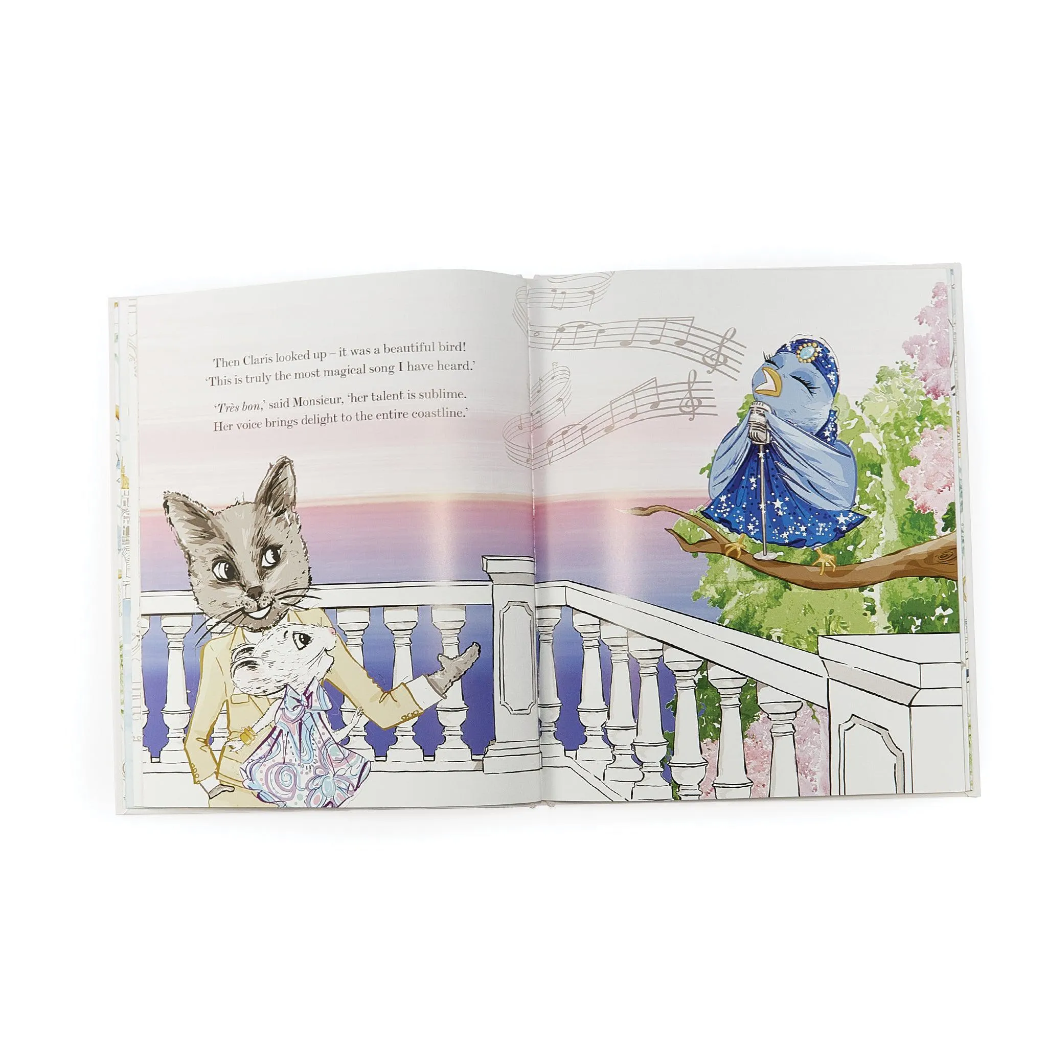 Claris The Mouse - Bonjour Riviera Hardcover Book